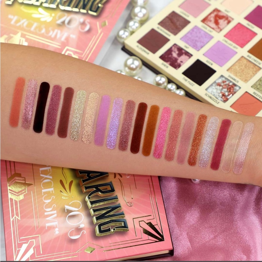NEW ~ The Roaring 20’s Eyeshadow Pallet *Excessive*  by RUDE COSMETICS - Picture 2 of 6